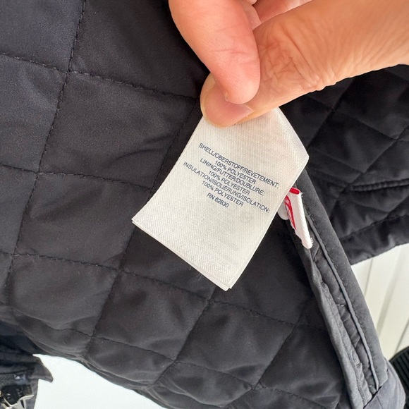 Lands' End Women's Reversible Barn Quilted Insulated Jacket large/petite (14-16) - Picture 7 of 7